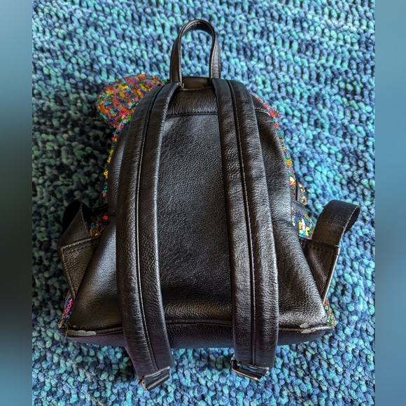 Disney Parks Rainbow Sequins Mini Back Pack - Picture 10 of 15
